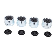 KIMISS Tampa de Graxa Cromada para Eixo de Reboque Dexter 2000-3500 LBS - Proteção Durável e Fácil Manutenção (4 Peças) - imagem 2