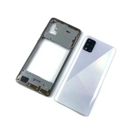 Tampa Traseira Galaxy A51: Bateria, Câmera + Logo - imagem 4