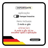 Amortecedor Tampa Porta Malas Traseiro Renault Duster 2011-2020 (Par) - imagem 5