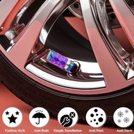 10 peças de carros e bicicletas. Motocicleta. Tampa de válvula colorida universal para veículos elétricos (foguete colorido de 50 mm) - imagem 3