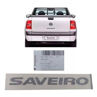 Adesivo Tampa Traseira Saveiro G5 G6 Original Volkswagen - Preto Elegante - imagem 3