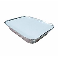 Bandejas de Alumínio 1150ml: Kit 25 Unidades + Tampa - imagem 1
