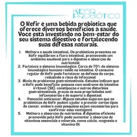 Kefir De Leite + Água Ganhe Tampa Voal + Peneira + Manual Completo - imagem 5