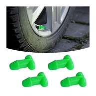 4x Tampas de Válvula de Pneu Engraçadas para Carro - Dê um Toque Divertido e Proteja! - imagem 1