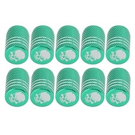 Tampas de Válvula Caveira Verde - Liga de Zinco Universal para Carros, SUVs, Bikes e Trucks - imagem 5