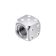 Tampas de Válvula de Pneu com Design de Dados Prateados - Estilo e Proteção para Seu Veículo - imagem 2