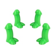 Tampas de válvula de pneu engraçadas - 4 peças de tampas de haste de válvula de lápis, tampas de pneu de brincadeiras, acessórios universais de roda para carro, bicicleta, motocicleta, presentes de - imagem 2