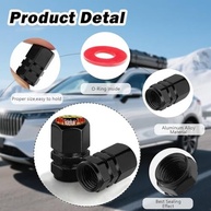 4ack Tampas de Válvula Bigfoot Sasquatch para Carros, Motos e Bikes - Estilo Único! - imagem 4