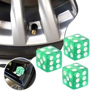 Tampas de Válvula Quadradas Verdes Transparentes 16mm: Estilo e Proteção para Seu Veículo - imagem 4