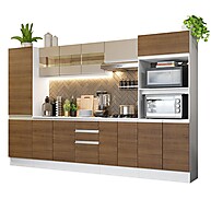 Cozinha Completa 300cm Madesa Smart: MDF, Balcão + Tampo! - imagem 2