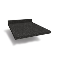 Tampo de Balcão Preto Brilho 40x52cm: Beleza e Praticidade - imagem 1
