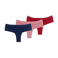 Tanga Microfibra: Kit 3 Fio Duplo Conforto! - imagem 1