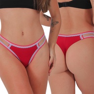 Tanga Microfibra: Kit 5 Fio Duplo Conforto! - imagem 1