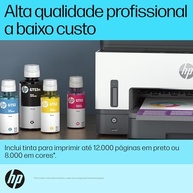 Impressora Multifuncional HP Smart Tank 794 Tanque de Tinta Colorida Wi-Fi Scanner Duplex, Bluetooth.Funções: Imprimir, Copiar, Digitalizar. Cor: Branco (2G9Q9A) - imagem 5
