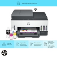 Impressora Multifuncional HP Smart Tank 794 Tanque de Tinta Colorida Wi-Fi Scanner Duplex, Bluetooth.Funções: Imprimir, Copiar, Digitalizar. Cor: Branco (2G9Q9A) - imagem 2