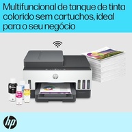 Impressora Multifuncional HP Smart Tank 794 Tanque de Tinta Colorida Wi-Fi Scanner Duplex, Bluetooth.Funções: Imprimir, Copiar, Digitalizar. Cor: Branco (2G9Q9A) - imagem 4