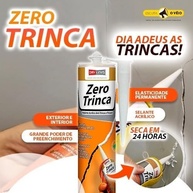 KIT COMBO CONJUNTO Massa Tapa Tudo 5000 340g e 2 Selante Zero Trinca 420g - Benefícios para Reparos Precisos e Duráveis em Superfícies Internas e Externas - imagem 4