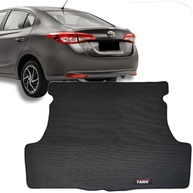 Tapete Porta Malas Emborrachado Yaris Sedan 2018-2025 Lanzi - Proteção e Estilo - imagem 1