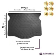 Protetor de Porta-Malas Premium para Fiat Toro Cactus (2018-2023) - Tapete Bandeja em Relevo - imagem 4