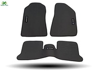 Tapete Borracha Voyage 3 Peças Bordado: Proteção e Estilo para Seu Carro - imagem 3