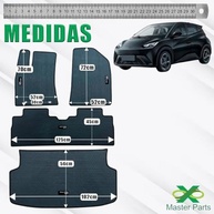 Tapete de Borracha Premium para Mini Dolphin: Proteção e Estilo Inteiriço e Porta-Malas - imagem 4