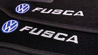 Kit Tapete Carpete Borracha Volkswagen Fusca 1966-1996 Preto | Proteção e Estilo - imagem 5
