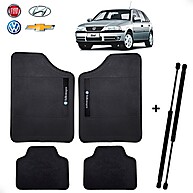 Tapete Carro VW Gol G3/G4 + Amortecedores Porta-Malas - imagem 1