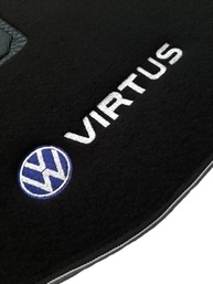 Tapete Virtus Volkswagen Carpete 5mm 2018-2020: Proteção e Estilo Premium - imagem 4