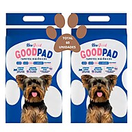 Tapete Higiênico Good Pad Petlike 60x60 cm – 60 Unidades - imagem 1