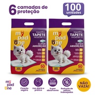 Tapete Higiênico My Pad: 2 Kits com 100 Unidades! - imagem 1