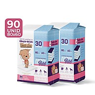 Tapete Higiênico Pet: 90 Unidades com Aroma Bebê - imagem 1