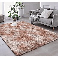 Tapete Peludo Bege: Conforto e Elegância - imagem 1