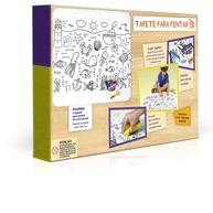 Toyster Tapete para Pintar Coré - Dupla Face com Giz de Cera Incluso - imagem 3