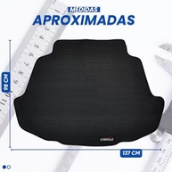 Tapete Porta Malas Emborrachado Corolla 2018-2019 Lanzi: Proteção e Estilo - imagem 3