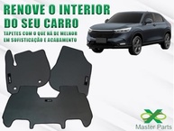 Tapete de Borracha Inteiriço Traseiro para Honda HR-V 2023-2025: Proteção Premium e Estilo - imagem 5