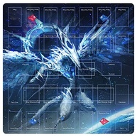 Card Rubber Mat 2 Players - Tapete de Jogo Quadrado 60x60cm para Cartas - imagem 2