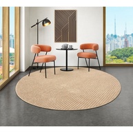 Tapete Redondo 190cm Bege: Elegância para sua Casa - imagem 1