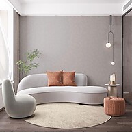 Tapete Relex N Areia: Conforto e Estilo - imagem 1