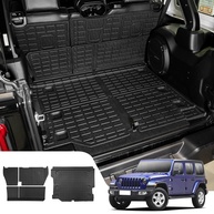 Tapete de Porta-Malas Jeep Wrangler JL 4 Portas (2018-2024) - Proteção Total All-Weather - imagem 1