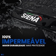 Jogo de Tapetes Automotivos Emborrachados para Fiat Siena 2013-2021 (4 Peças) - Proteção e Estilo - imagem 4