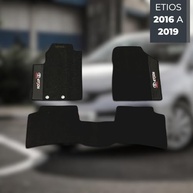 Tapetes de Borracha Premium para Toyota Etios Sedan (2016-2019) - Proteção e Estilo - imagem 3