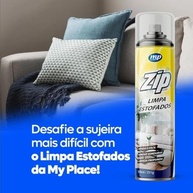 Kit 2 Espuma Limpa Estofados Zip 300ml - Limpeza Profunda e Rápida para Sofás, Tapetes e Carros - imagem 5