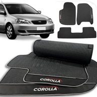 Jogo de Tapetes Premium Emborrachado para Corolla 2003-2007 - 3 Peças Impermeáveis e Antiderrapantes - imagem 2