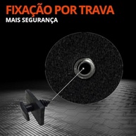 Kit 5 Tapetes Carpete Automotivo Fox 2003-2014 Preto - Encaixe Perfeito e Durabilidade - imagem 5