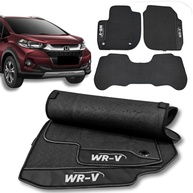 Jogo de Tapetes Emborrachado Premium Impermeável para Honda WRV (2017-2025) - 3 Peças - imagem 1