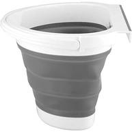 Balde Dobrável 5L Vonder - Espaço Inteligente para Tarefas Domésticas - imagem 3