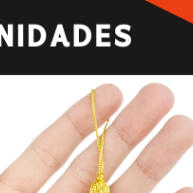 Tassel de Seda 50 Unidades: Cores Vibrantes! - imagem 1