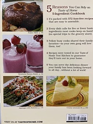 Livro de receitas com 5 ingredientes Taste of Home - imagem 3