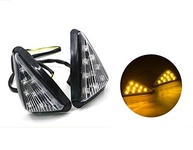 Piscas de LED TASWK Triangulares Âmbar para Moto: Segurança e Estilo Inovador - imagem 3