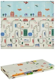Tapete Infantil Tatame Dobrável XPE Impermeável 1,20x1,80m - Segurança e Diversão para Bebês - imagem 5